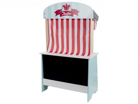 Bancarella negozio o barbecue giocattolo in legno