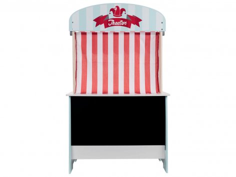 Bancarella negozio o barbecue giocattolo in legno