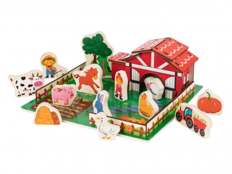 Puzzle ad incastro 3D in legno