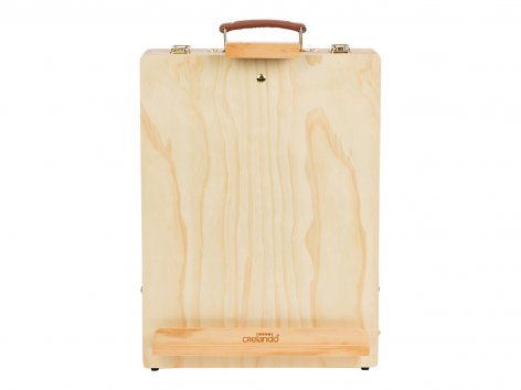 Set cavalletto da pittore in valigetta