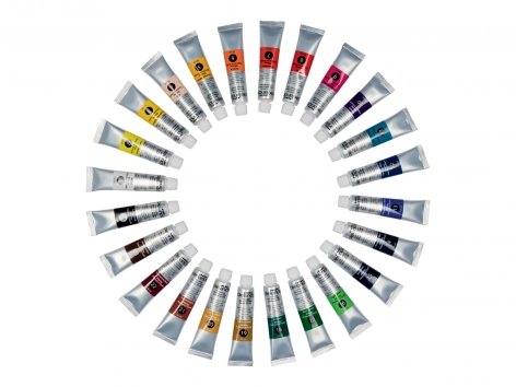Colori acrilici, ad olio o acquerelli