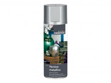 Vernice spray effetto pietra o metallica