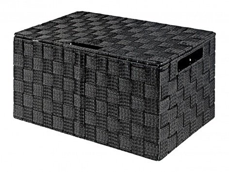 Cesti portaoggetti, 4 pezzi, portaoggetti pensile o cesto con coperchio