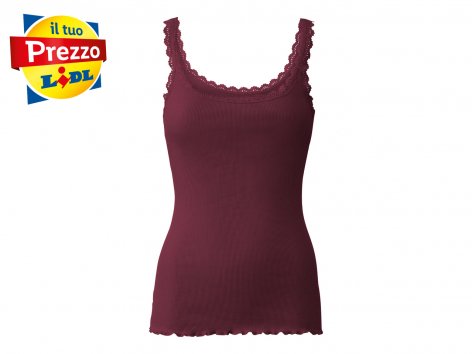 Canotta da donna con pizzo