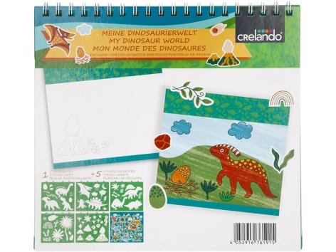 Libro con sagome da disegno