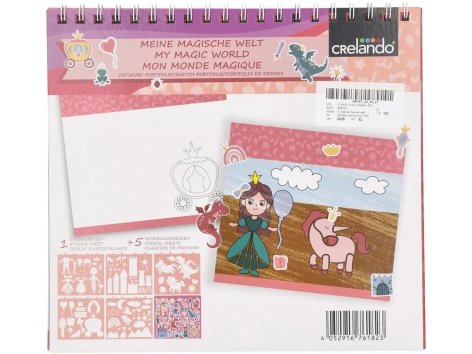 Libro con sagome da disegno