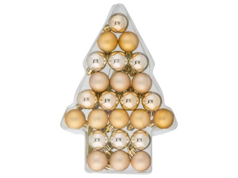 Palline natalizie, 24 pezzi