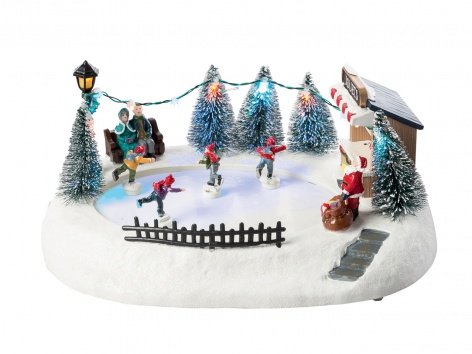 Paesaggi natalizi a LED