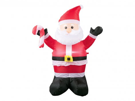 Decorazione natalizia autogonfiante con LED