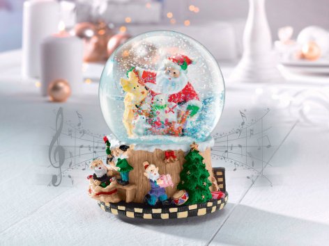 Palla di neve con carillon