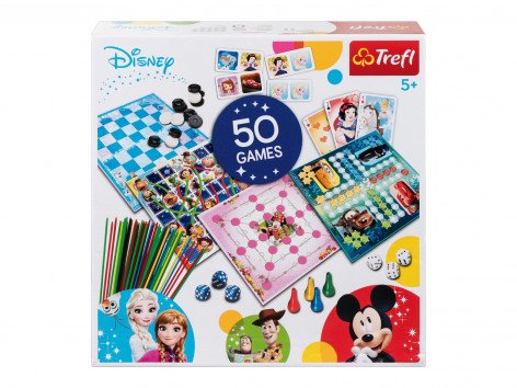 Set giochi classici "50 in 1" "Paw Patrol, PJ Masks, Frozen, Disney"