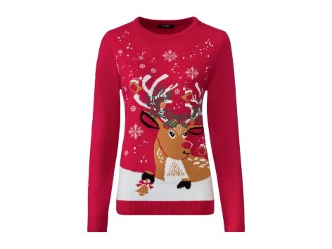 Pullover natalizio da donna