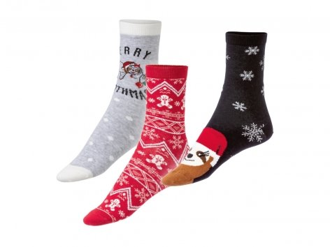 Calze natalizie da donna
