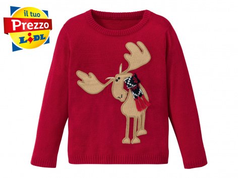 Pullover natalizio da bambini