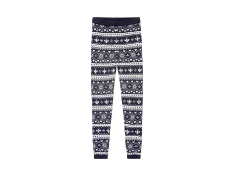 Leggings natalizi da bambina