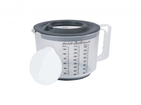 Caraffa graduata o recipiente per frullatore con coperchio