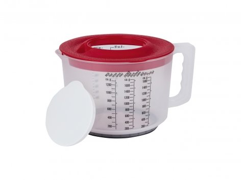 Caraffa graduata o recipiente per frullatore con coperchio