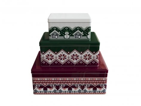 Set scatole per biscotti