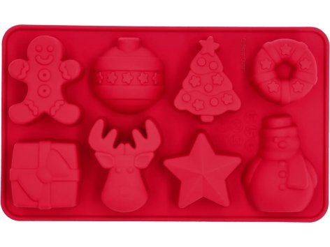 Stampo natalizio in silicone per dolci