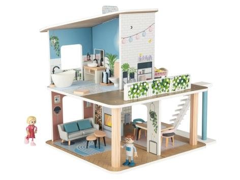 Casa delle bambole in legno