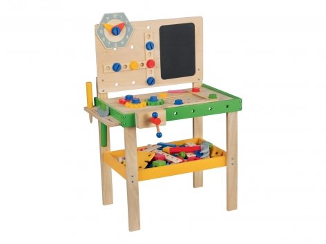 Banco da lavoro o carrello delle pulizie per bambini