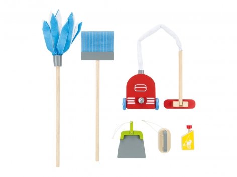 Banco da lavoro o carrello delle pulizie per bambini