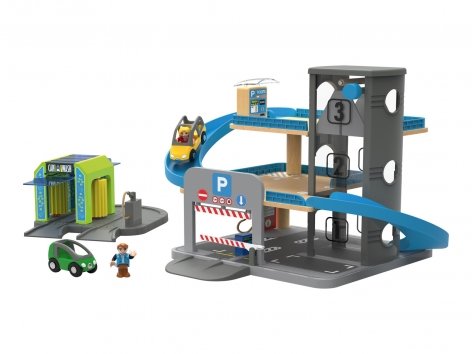 Set parcheggio multipiano o set aeroporto