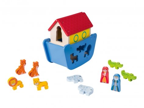 Pista per biglie, arca di Noè o trenino con costruzioni