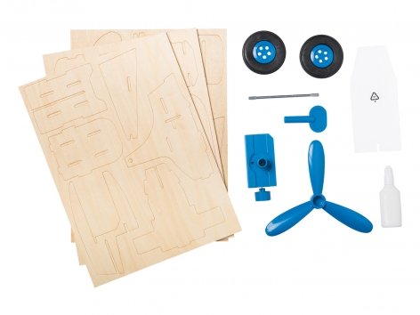 Set modellino in legno da costruire