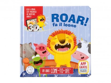 Album da colorare con app 3D