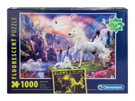 Puzzle 3D o fluorescente