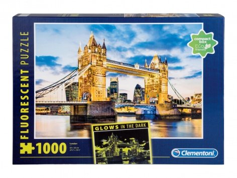 Puzzle 3D o fluorescente