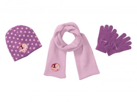 Set berretto, guanti e sciarpa per bambini
