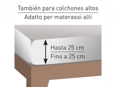 Lenzuolo con angoli matrimoniale