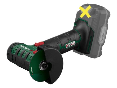 Smerigliatrice angolare ricaricabile