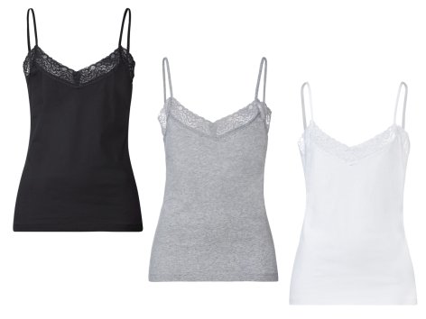 Top da donna con pizzo