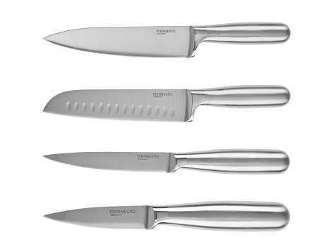 Coltelli con manico in bambù o in acciaio