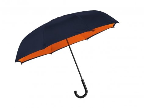 Ombrello con chiusura inversa