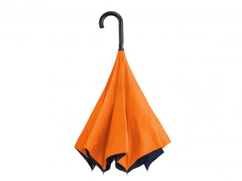 Ombrello con chiusura inversa