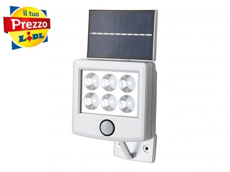 Faro LED a energia solare