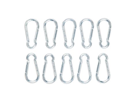 Set moschettoni o grilli a vite