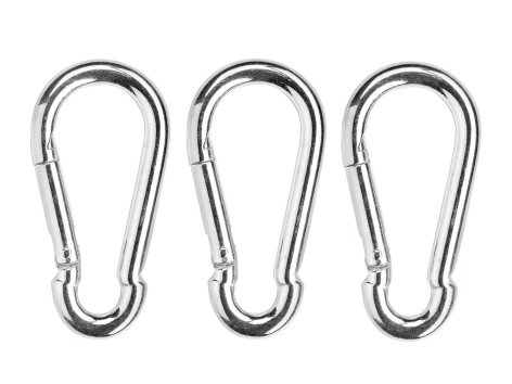 Set moschettoni o grilli a vite