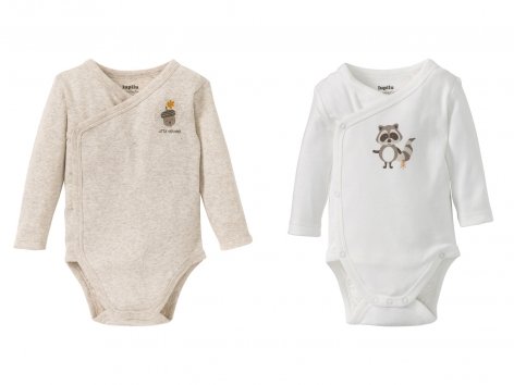 Body a manica lunga per neonati