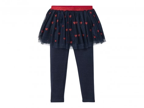 Gonna con leggings per bambina