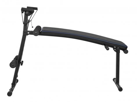 Panca per allenamento con estensori