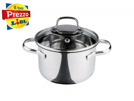 Pentola in acciaio