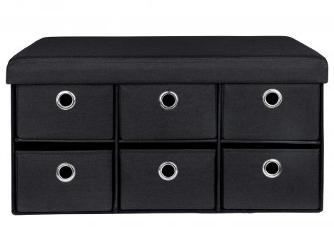 Cassapanca con 6 cassetti