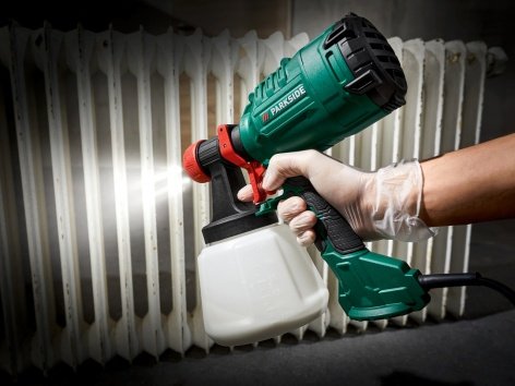 Pistola a spruzzo elettrica