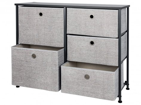 Mobile con 5 cassetti