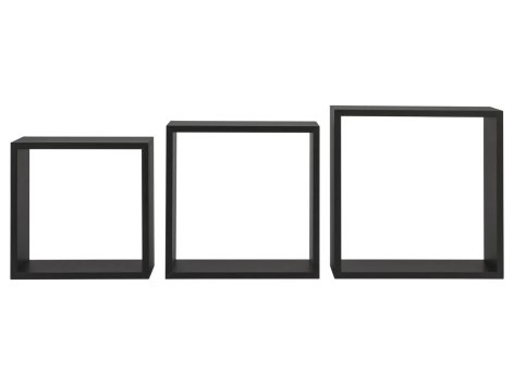 Set mensole a cubo, 3 pezzi